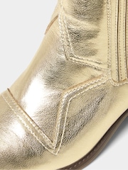 Joe Browns Gold Night Star Western Boots - Image 5 of 5