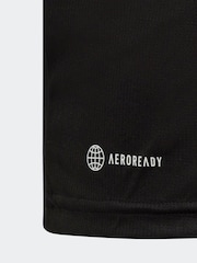 adidas Dark Black Sportswear Junior Train Essentials AEROREADY 3-Stripes Regular-Fit T-Shirt - Image 4 of 6