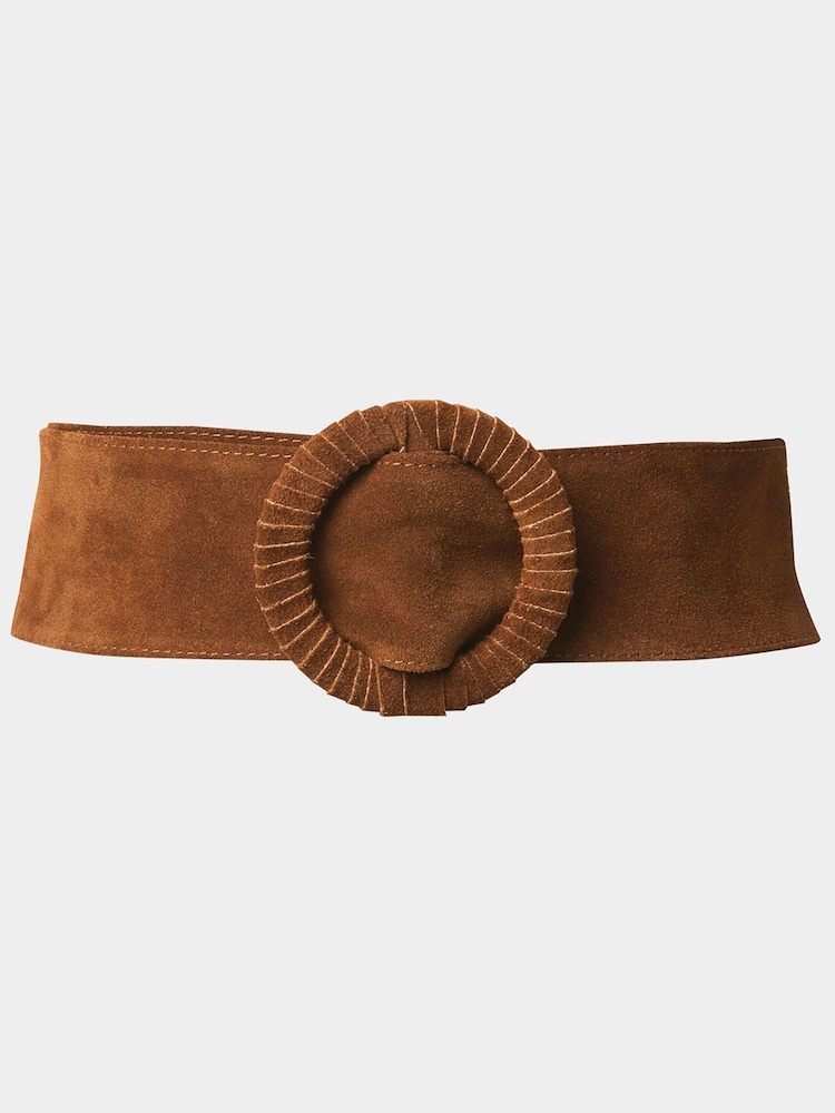Joe Browns Brown My Saviour Suede Belt - Image 1 of 3 Joe Browns Brown My Saviour Suede Belt - Image 1 of 3