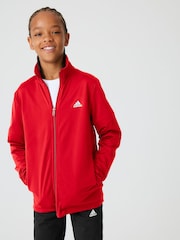 adidas Red Essentials Big Logo Tracksuit - Image 1 of 7