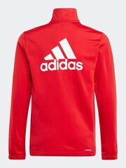 adidas Red Essentials Big Logo Tracksuit - Image 3 of 7