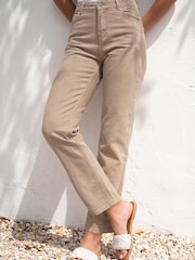 Braun - Roman – Stretch-Hose mit geradem Bein, Petite - Bild 4 von 4