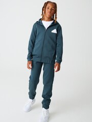 adidas Green Kids Future Icons Logo Tracksuit - Image 1 of 12