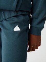 adidas Green Kids Future Icons Logo Tracksuit - Image 6 of 12