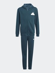 adidas Green Kids Future Icons Logo Tracksuit - Image 7 of 12