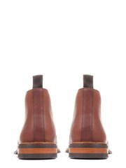 Jones Bootmaker Driffield Leather Brown Chukka Boots - Image 3 of 5