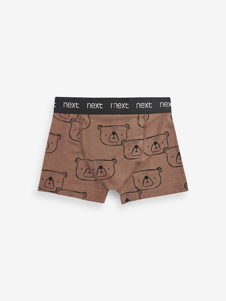 Linear Animal Trunks 7 Pack (1.5-10yrs) - Image 2 of 4 Linear Animal Trunks 7 Pack (1.5-10yrs) - Image 2 of 4