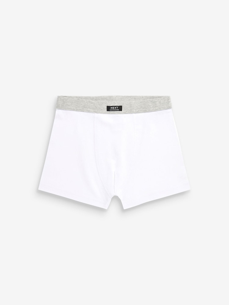 Grey Soft Waistband Trunks 5 Pack (1.5-16yrs) - Image 2 of 8