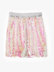 Angel & Rocket Pink Iridescent Sequin Skirt - Image 5 of 6