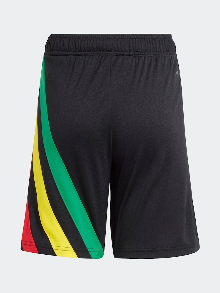 Czerwono-czarny - adidas Fortore 23 Football Shorts - Image 3 of 6