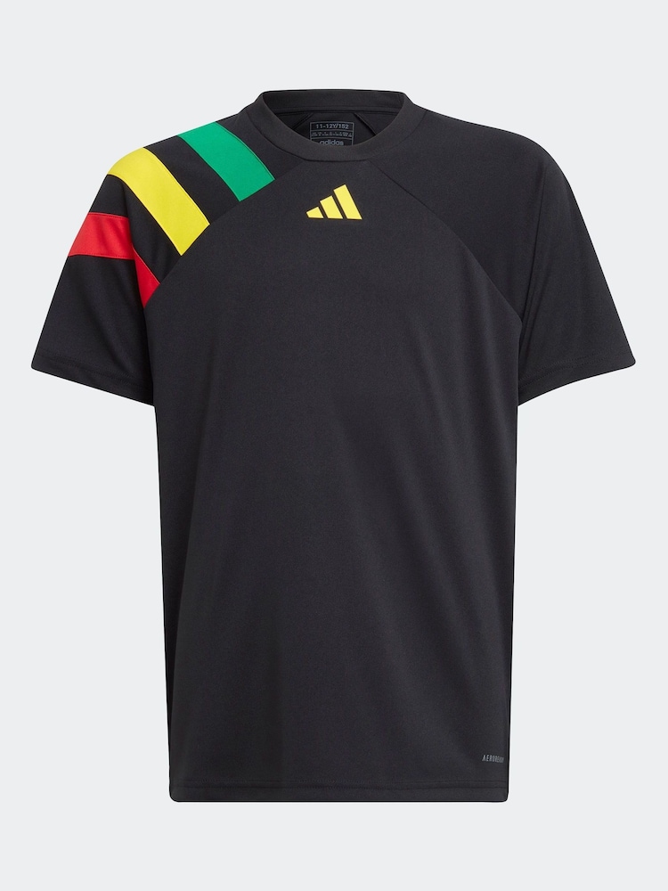 adidas Black/Multi Fortore 23 Jersey - Image 1 of 5
