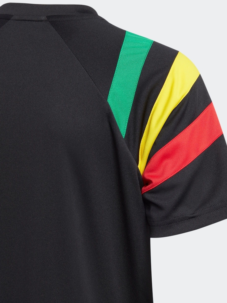 adidas Black/Multi Fortore 23 Jersey - Image 4 of 5