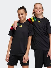 adidas Black/Multi Fortore 23 Jersey - Image 6 of 7