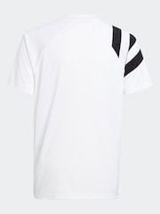 adidas White Fortore 23 Jersey - Image 2 of 6