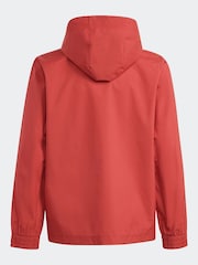 adidas Red Entrada Rain Jacket - Image 5 of 8