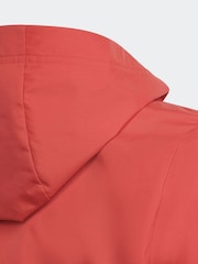 adidas Red Entrada Rain Jacket - Image 8 of 8