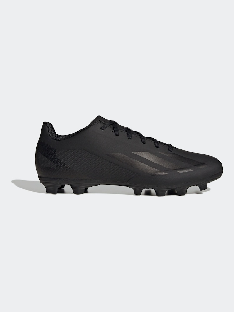 adidas Black Adult Sport X Crazyfast4 Flexible Ground Boots - Image 1 of 10