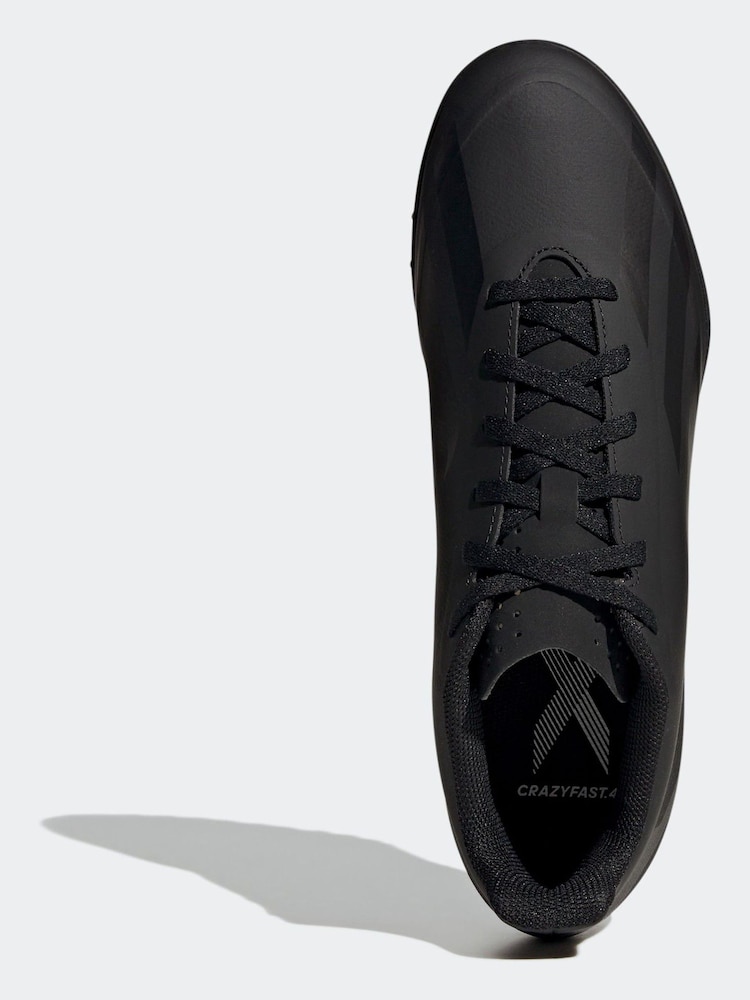 adidas Adult X Crazyfast.4 Turf Boots - Image 6 of 9