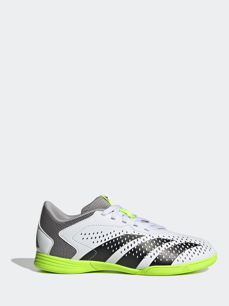 adidas White/Black Football Boots - Image 1 of 9