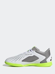 adidas White/Black Football Boots - Image 2 of 9