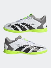 adidas White/Black Football Boots - Image 5 of 9