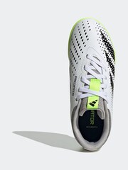 adidas White/Black Football Boots - Image 6 of 9