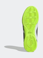 adidas White/Black Football Boots - Image 7 of 9