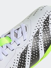 adidas White/Black Football Boots - Image 8 of 9