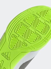 adidas White/Black Football Boots - Image 9 of 9
