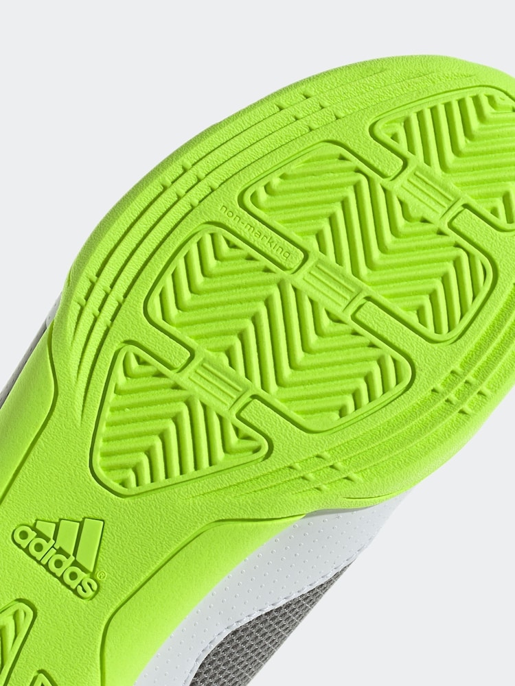 adidas White/Black Football Boots - Image 9 of 9