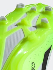 adidas White/Black Kids X Crazyfast.3 Firm Ground Football Boots - Image 8 of 8