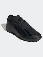 adidas Black X Crazyfast.3 Turf Football Boots - Image 4 of 9