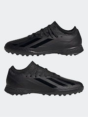 adidas Black X Crazyfast.3 Turf Football Boots - Image 5 of 9