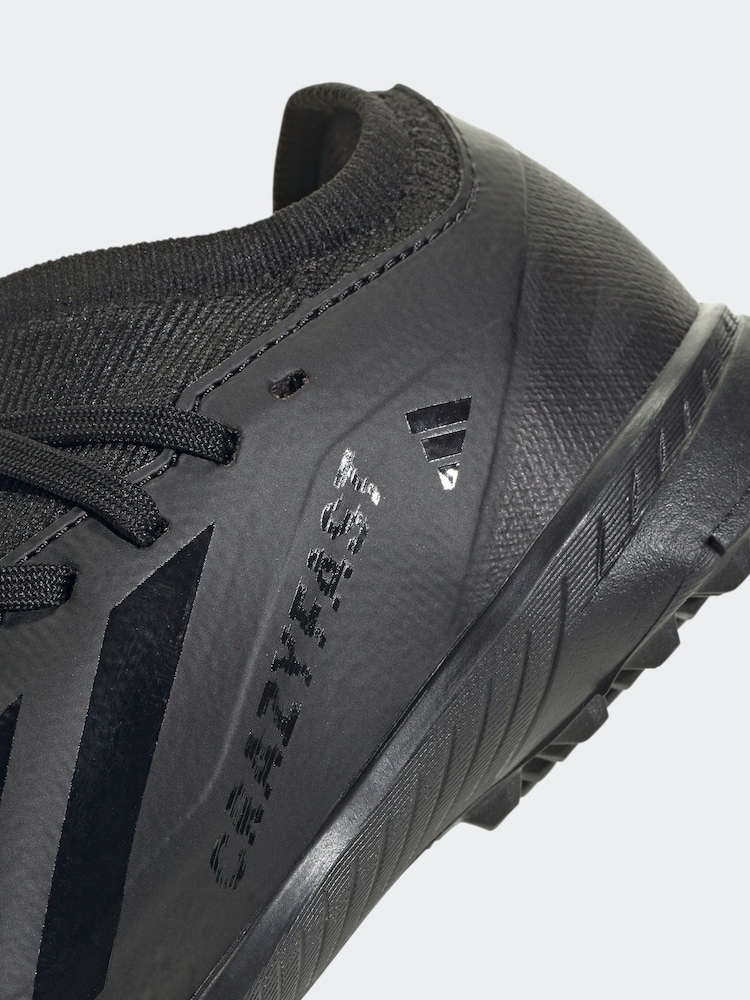 adidas Black X Crazyfast.3 Turf Football Boots - Image 9 of 9