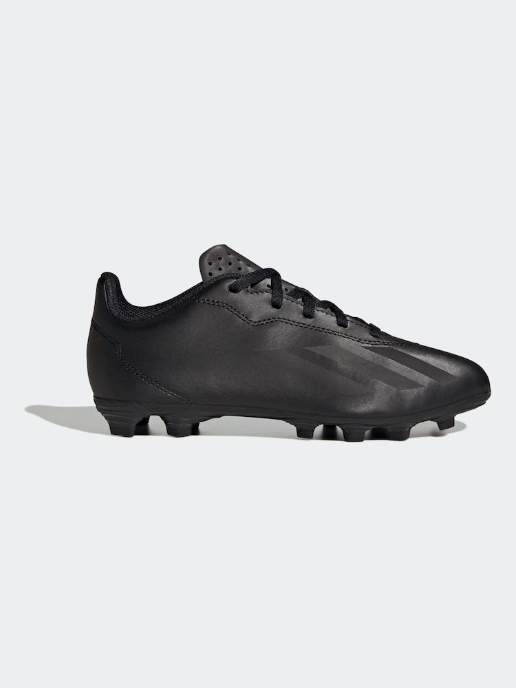 adidas Black X Crazyfast.4 Flexible Ground Football Boots - Image 1 of 9