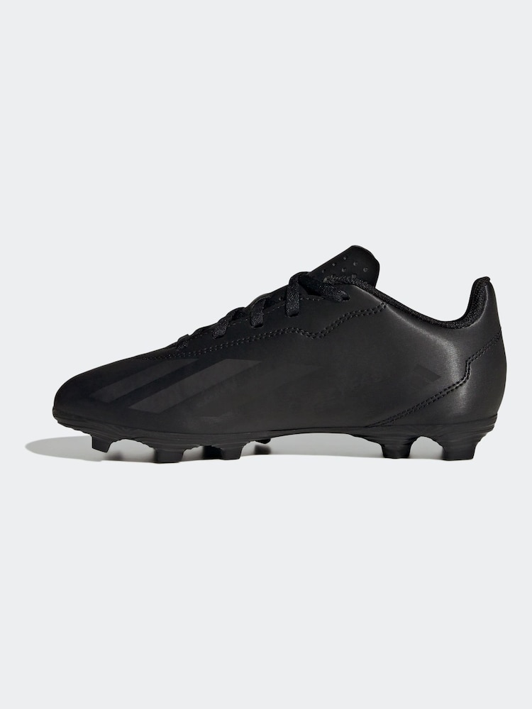 adidas Black X Crazyfast.4 Flexible Ground Football Boots - Image 2 of 9