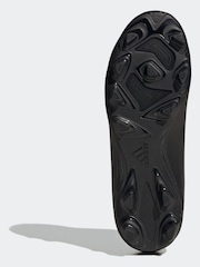 adidas Black Football X Crazyfast.4 Hook-and-Loop Flexible Ground Boots - Image 6 of 9