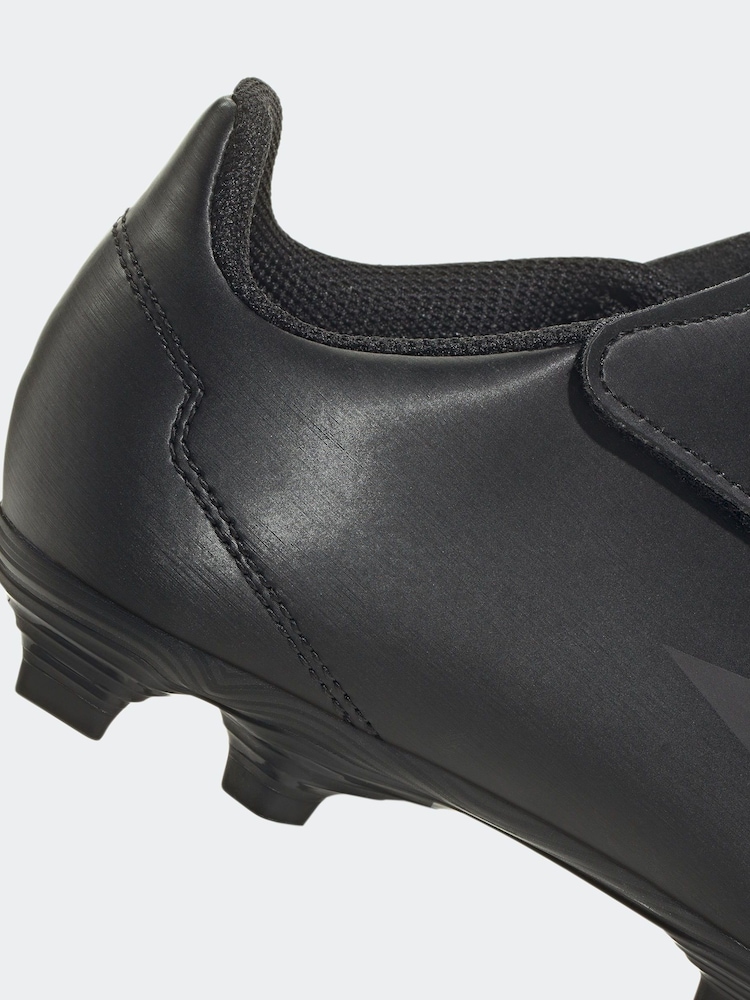 adidas Black Football X Crazyfast.4 Hook-and-Loop Flexible Ground Boots - Image 9 of 9