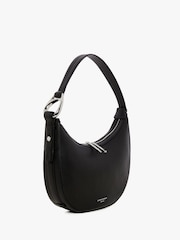 Jasper Conran London Scoop Black Shoulder Bag - Image 2 of 5