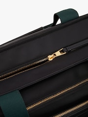 Jasper Conran London Black Nylon Shopper Tote Bag - Image 4 of 4