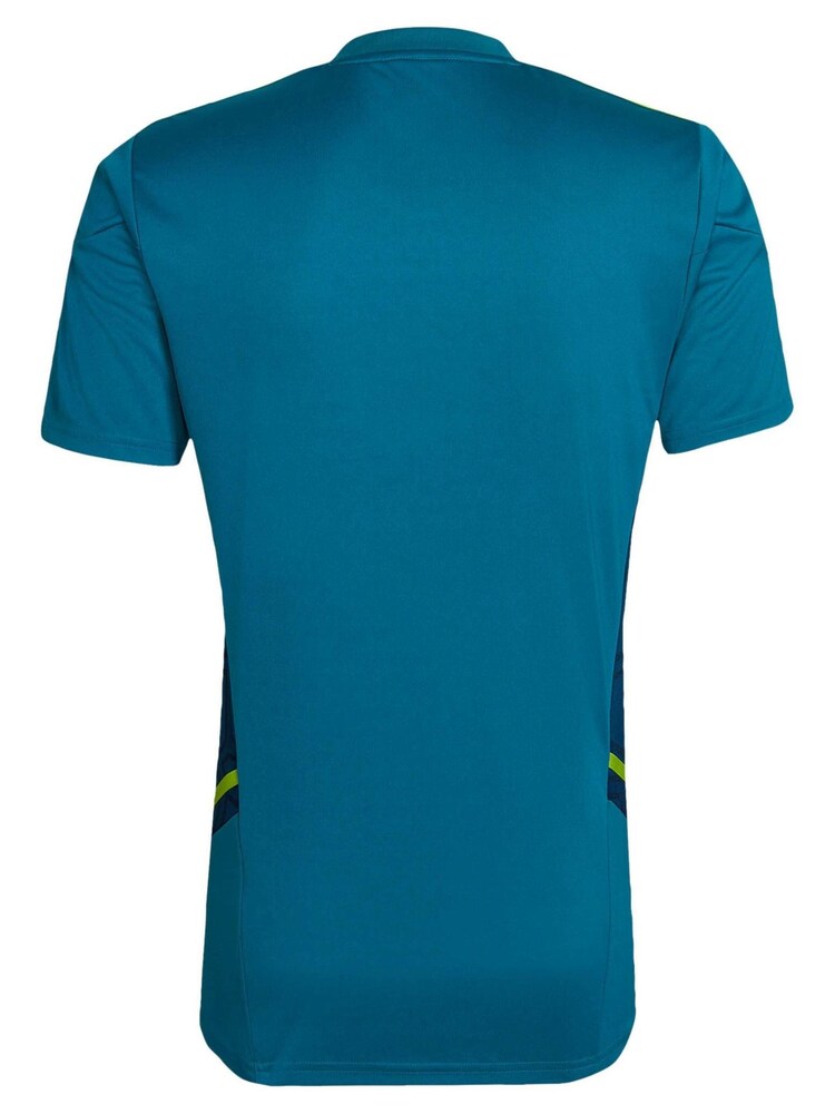adidas Blue Juventus Training Football Jersey - Image 3 of 3