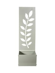 Premier Decorations Ltd Sage Green Screen Fern Design Planter - Image 2 of 2