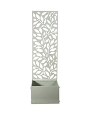 Premier Decorations Ltd Sage Green Screen Leaves Design Planter - Image 2 of 2