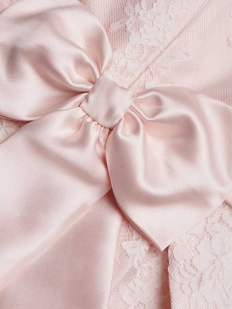 Monsoon Pink Lola Lace Dress - Image 3 of 3