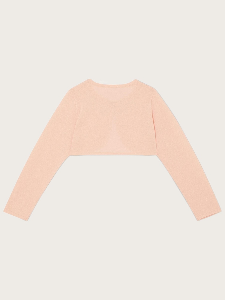 Monsoon light Pink Pearl Trim Cardigan - Image 1 of 2 Monsoon light Pink Pearl Trim Cardigan - Image 1 of 2