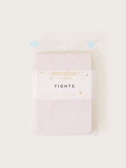 Monsoon Pink Lacey Butterfly Tights - Image 2 of 2