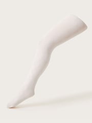 Monsoon Natural Plush Diamond Tights - Image 1 of 2