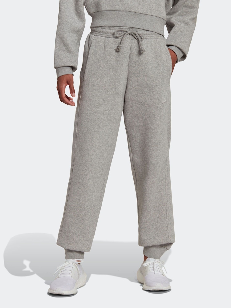 رمادي - بنطلون رياضي واسع فليس All Szn من Adidas - Image 1 of 6