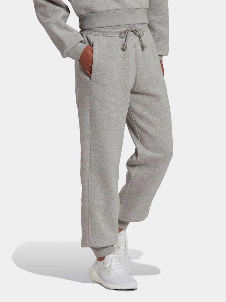 رمادي - بنطلون رياضي واسع فليس All Szn من Adidas - Image 2 of 6