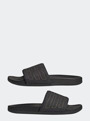 adidas Black Sportswear Adilette Comfort Swim Slides - Image 5 of 9